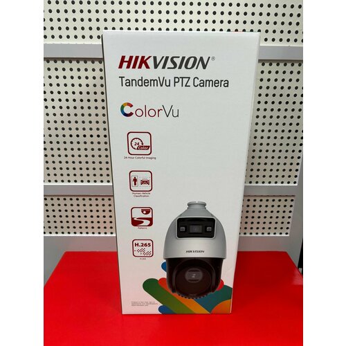DS-2SE4C425MWG-E(14F0) Hikvision. 4 Мп 25 скоростная купольная IP-камера серии TandemVu камера hikvision ds 2de4425iw de 4 мп 25 × скоростная купольная ip камера