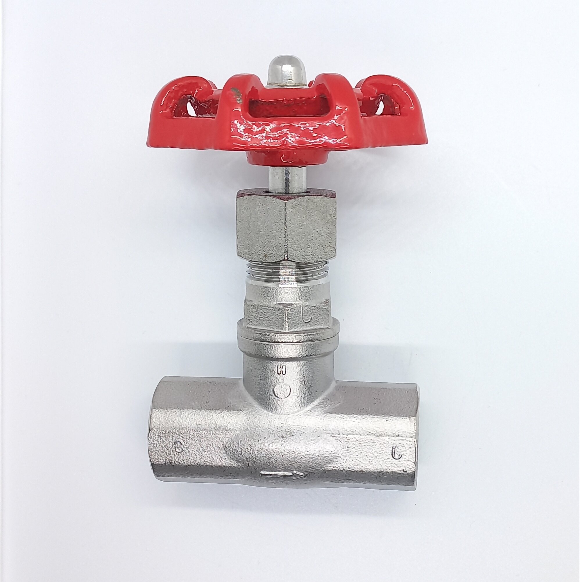 фото Вентиль запорный муфтовый нержавеющий AISI304 DN25 (1") PN64