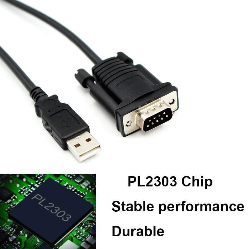 Кабель PALMEXX USB2.0 - RS232 COM-порт DB9, 9pin, длина 1м — фото 1