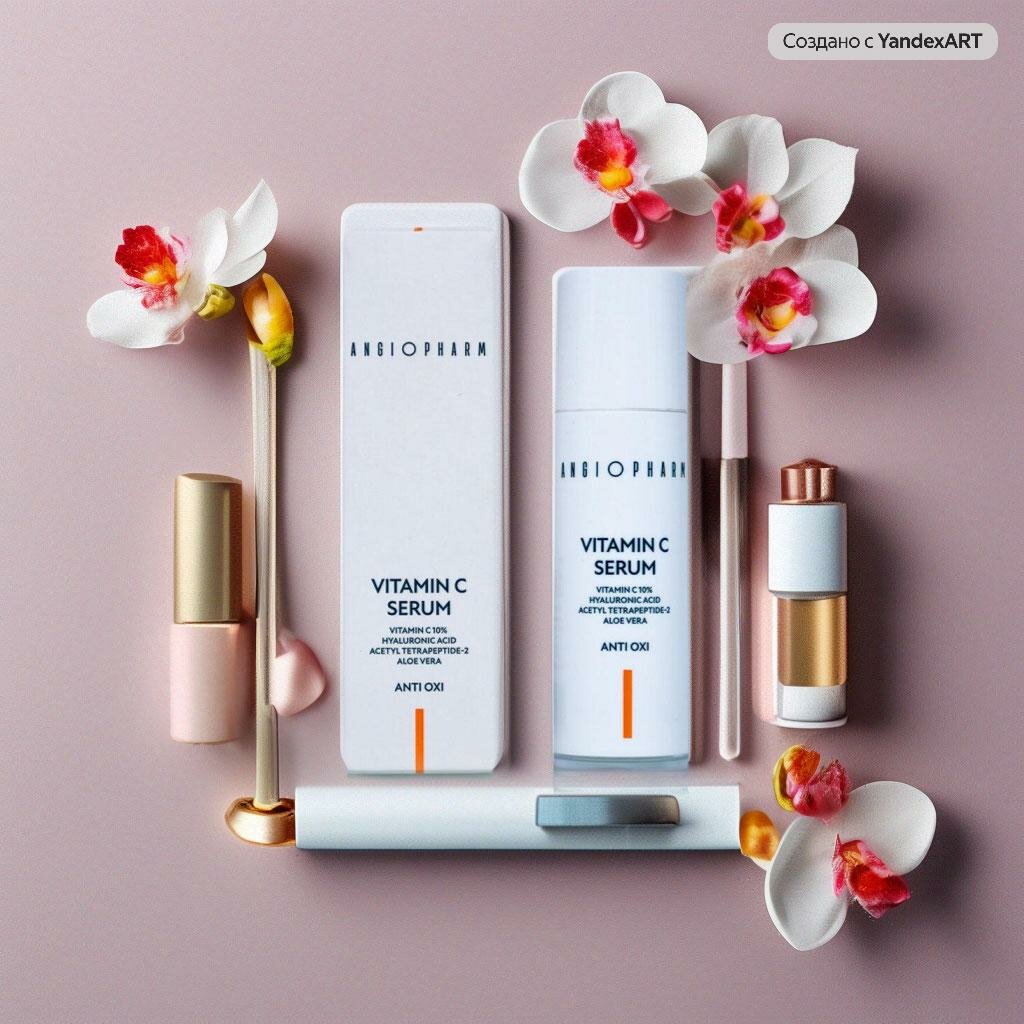 Сыворотка с витамином С (Vitamin C Serum), Ангиофарм (Angiopharm), объем 30 мл. — фото 1
