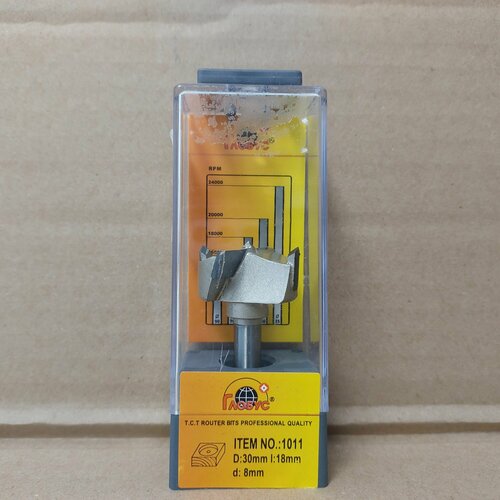 Форстнера Глобус 1011 D30mm I18mm d8mm Форстнера Арт1011D30d8 981₽