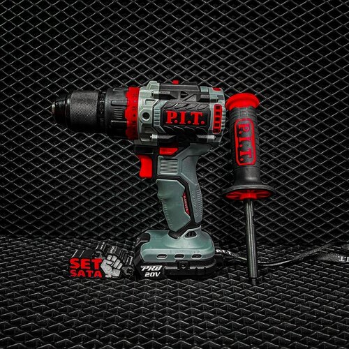 Изображение товара Дрель ударная аккумуляторная P. I. T. PSB20H-13D X-DRIVER SOLO (без АКБ и ЗУ) на системе OnePower