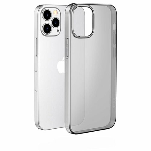 Чехол HOCO Light Series TPU для iPhone 14 Pro Max Transparent Black чехол силиконовый hoco light series для iphone 14 pro max прозрачный