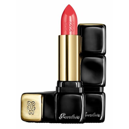 Помада Guerlain KissKiss Le Rouge creme galbant, оттенок 343 Sugar kiss