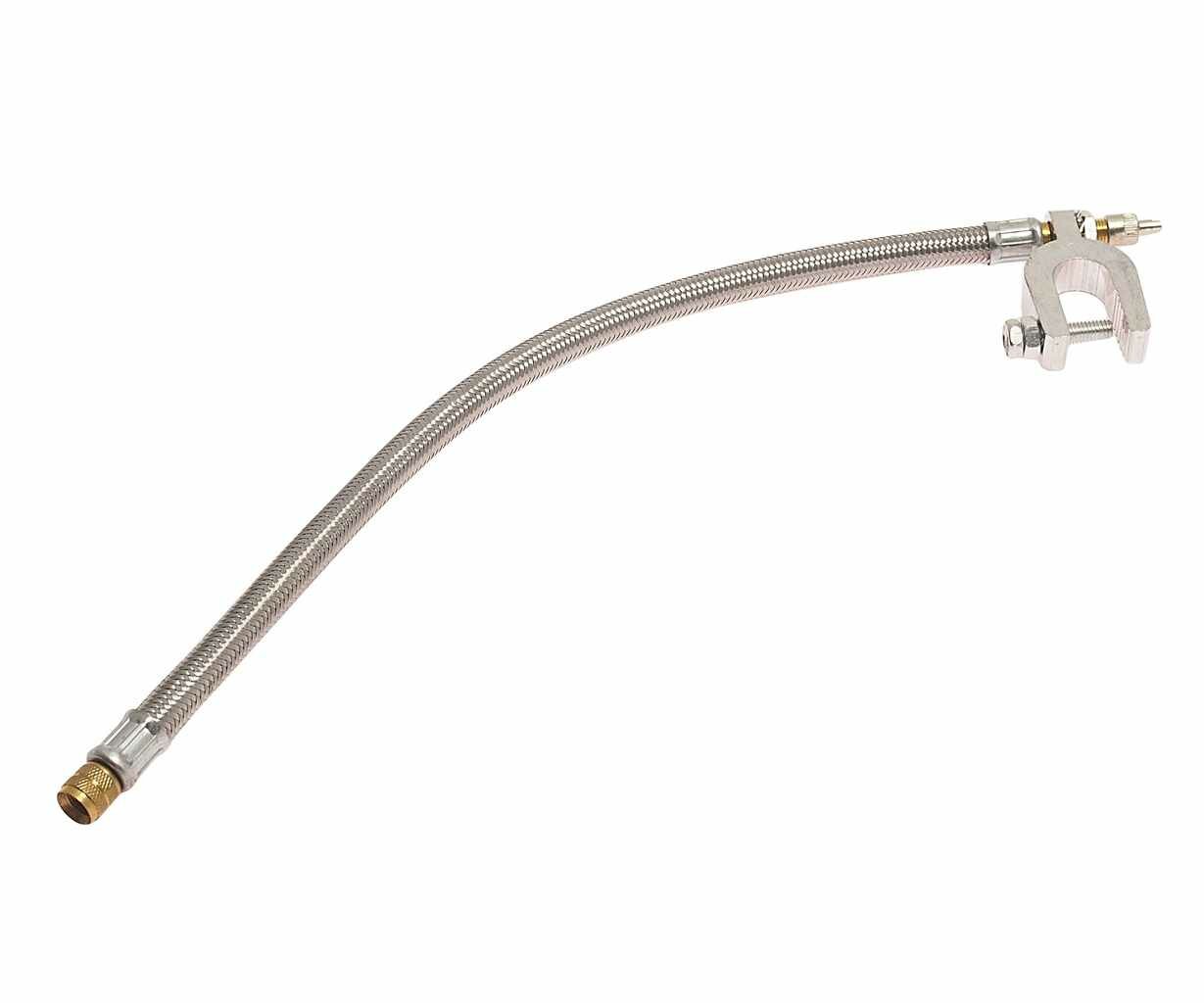 фото AT AT11322 Шланг подкачки колеса КАМАЗ, МАЗ 350мм внутренний с кронштейном металлический рукав AT