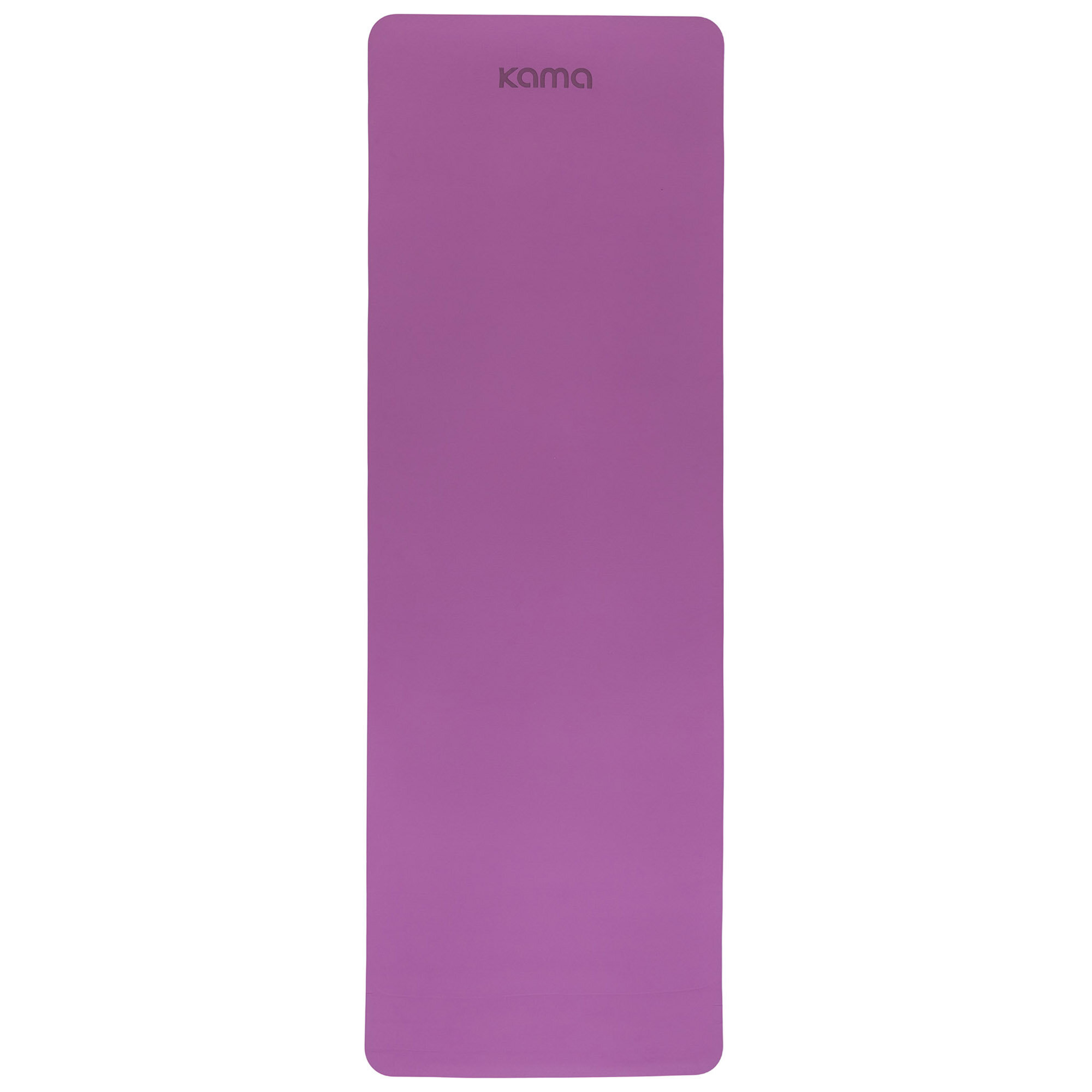 Коврик для йоги/фитнеса Kama/ фиолетовый 6мм — фото 1