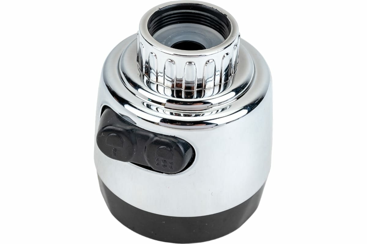 фото GRIALE Аэратор (насадка на кран) цветной DK77/чёрный