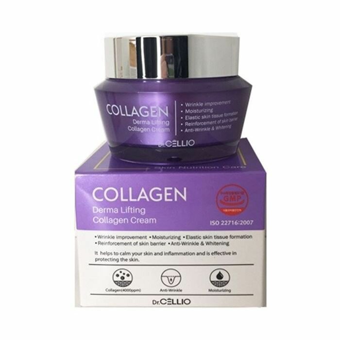 Dr.Cellio Крем DERMA LIFTING COLLAGEN CREAM, 50мл