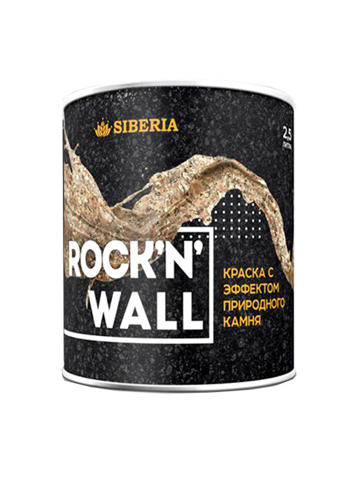 Краска с эффектом камня Rock'n'Wall кольский апатит 1 л.