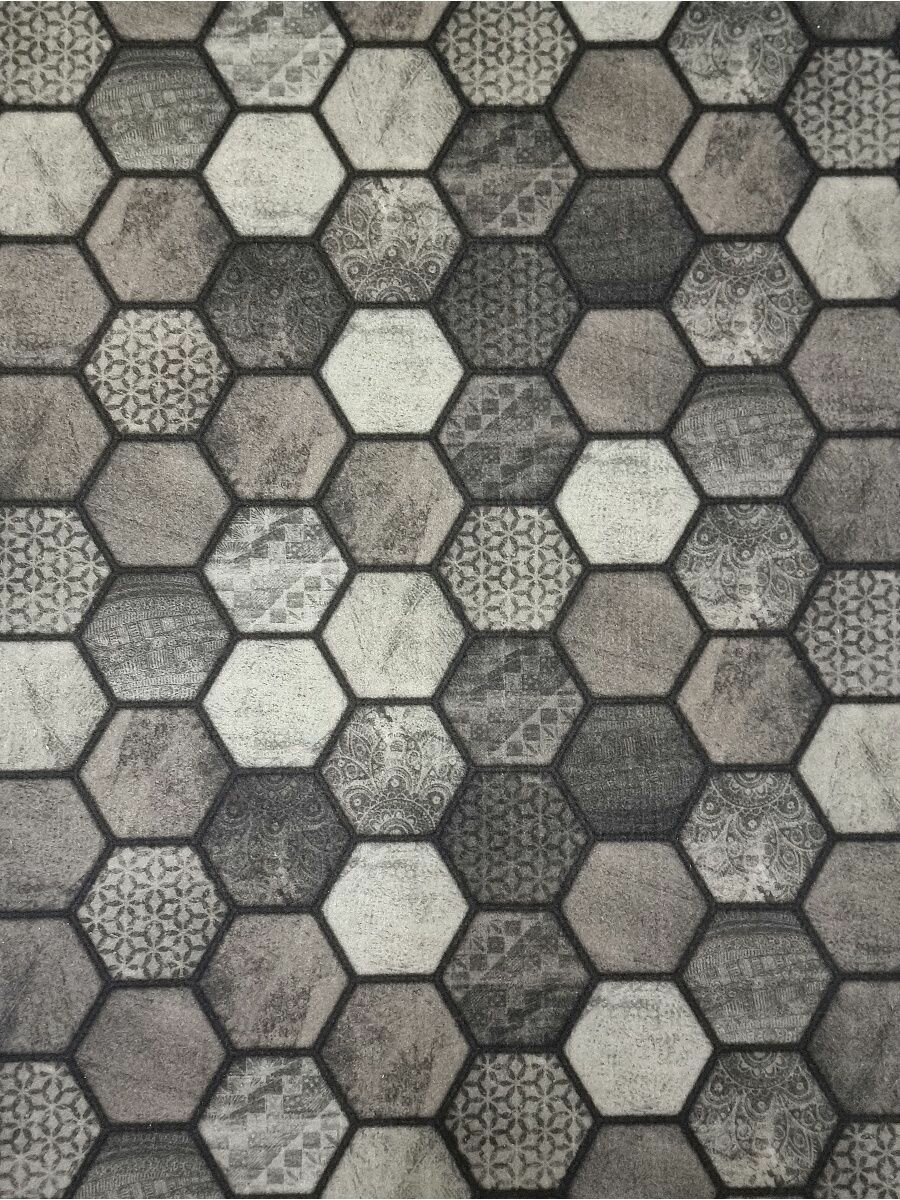 Коврик в прихожую придверный противоскользящий 100х100 — фото 1