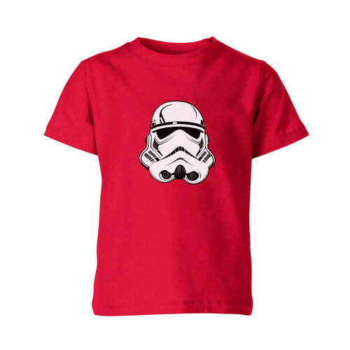 Детская футболка «Штурмовик Stormtrooper Star wars Звездные воины» (152, красный)