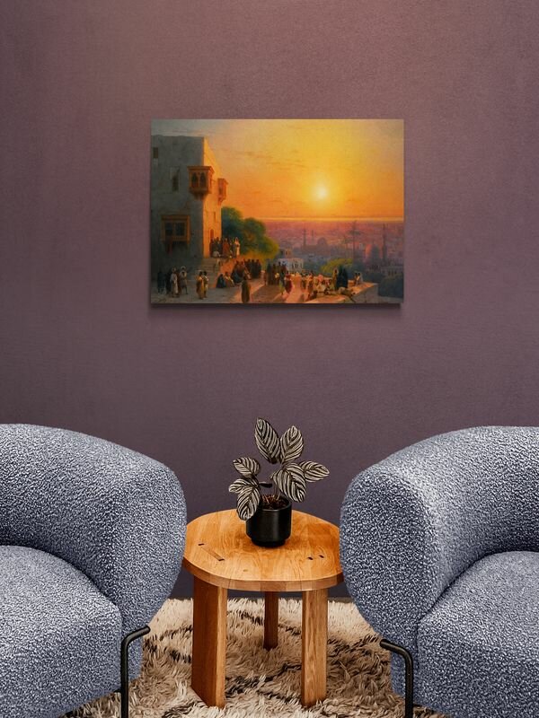 Айвазовский Иван Константинович "Вечер в Каире" 60х40 — фото 1