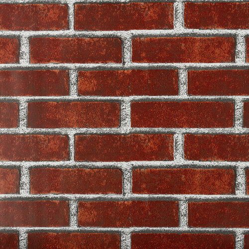 Пленка самоклеящаяся 045х8м кирпич красный 1102₽