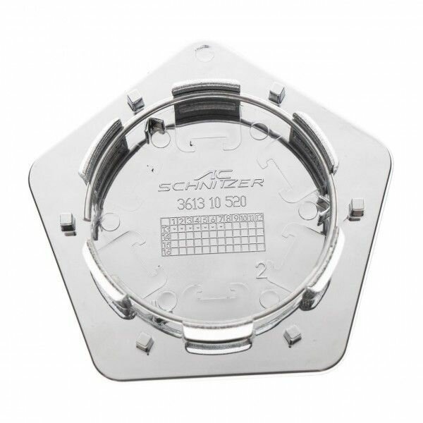 Заглушка дисков AC SCHNITZER для TYPE VIII BiColor silver 361310520 — фото 1