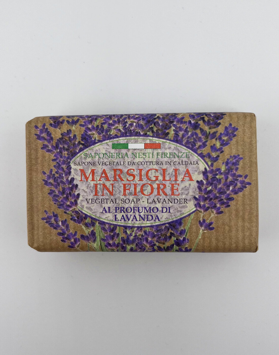 Мыло кусковое Nesti Dante Marsiglia in Fiore Lavender Лаванда 125г