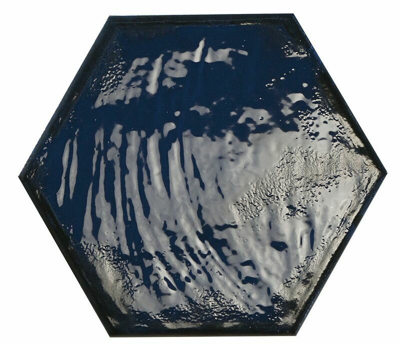Керамогранит Prissmacer Rain Blue Hex 78803265 19,8х22,8 см синий