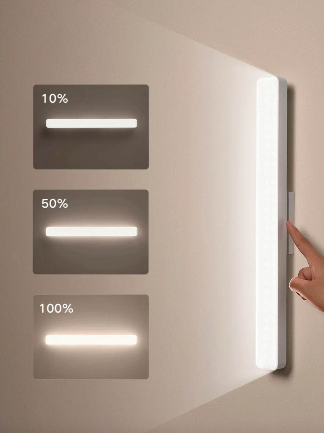 Уход за поверхностью лампы Xiaomi Mijia без повреждений