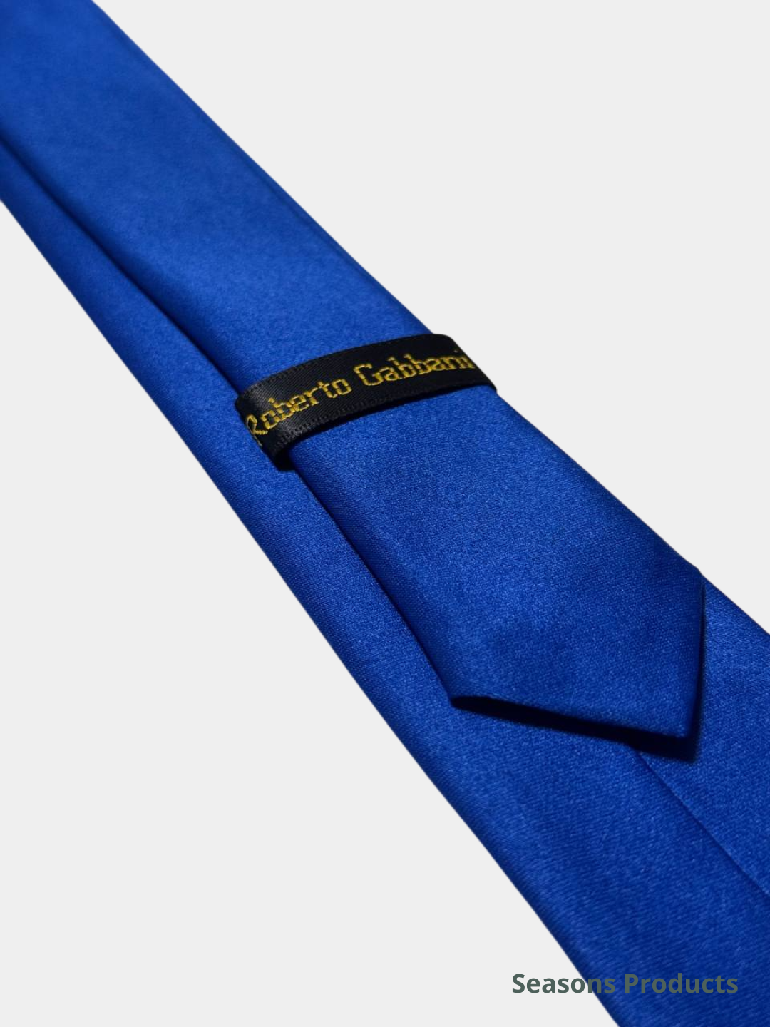 Галстук , синий — фото 1