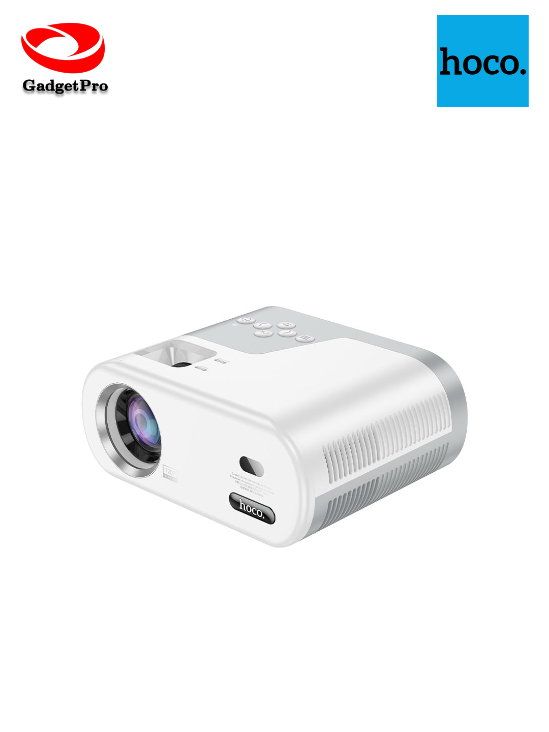 Умный проектор Hoco DT2 Smart Projector 720P Android: портативный, яркий, для дома и офиса.
