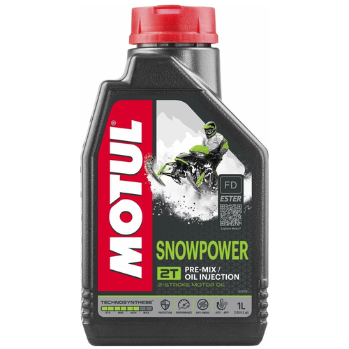 Масло моторное Motul Snowpower 2T полусинтетическое 1л. (105887)