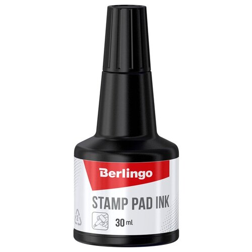 Штемпельная краска Berlingo Stamp pad ink, 30мл, 1 шт. flamingo stamp pad ink blue 30 ml