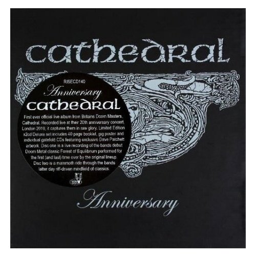 Компакт-Диски, RISE ABOVE RECORDS, CATHEDRAL - ANNIVERSARY (DELUXE EDTION) (2CD)
