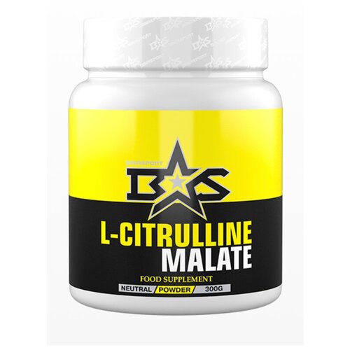 Л-Цитруллин малат Binasport L-Citrulline Malate 300 г с натуральным вкусом л цитруллин малат binasport l citrulline malate 300 г с натуральным вкусом