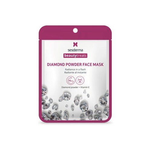 фото Beauty treats diamond powder face mask – маска для сияния кожи sesderma