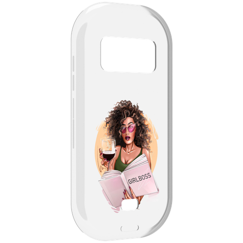 Чехол MyPads Girlboss with wine girlboss art love books an wine _ Etsy женский для UleFone Armor 15 задняя-панель-накладка-бампер чехол mypads girlboss with wine girlboss art love books an wine etsy женский для ulefone note 12 note 12p задняя панель накладка бампер