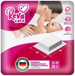 Одноразовая пеленка Reva Care 60х90, белый, 30 шт.