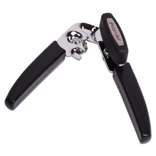 фото Консервный нож 16.5см с двумя пластиковыми ручками kamille