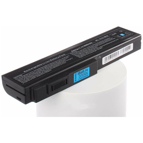 Аккумуляторная батарея iBatt iB-U2-A160X 6800mAh для Asus N53TA, N61Vn, N53TK, G50V, M50Sv, N53DA, X55Sv, N53Jf, N53SN, N53Jn, N61Ja, G60Vx, M50Sr, B23E, M60J, M50Sa, B43V, PRO64D, G51J, N53JQ, PRO64, PRO64V, N61Jq, G60J, G60Jx, Pro66IC, G51Jx аккумулятор для ноутбука asus m50 m50a m50s m50sa m50sr m50sv 11 1v 4400mah p n a32 m50 a33 m50 a32 n61 a31 b43 a32 h36