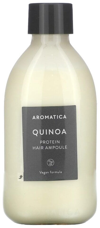Восстанавливающая сыворотка для волос с киноа Aromatica Quinoa Protein Hair Ampoule, 100 мл