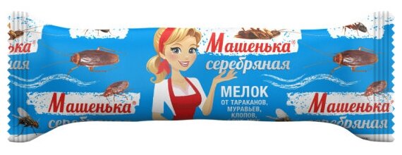 Комплект Мелок от тараканов, муравьев, клопов, мух и прочих насекомых Машенька 2 штуки - фотография № 2