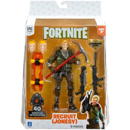 Fortnite - Фигурка Recruit - Jonesy с аксессуарами (LS) коллекционная фигурка фортнайт джоунси jonesy fortnite jazwares