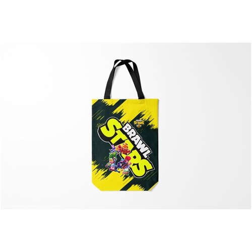 фото Сумка-шоппер / 31х42 см / геймерам / brawl stars burnettie