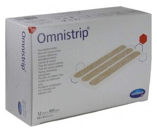 Hartmann OMNISTRIP Гипоалл. полоски на опер. швы (стер. по 6 шт.) 12 х 101 мм 300 шт.