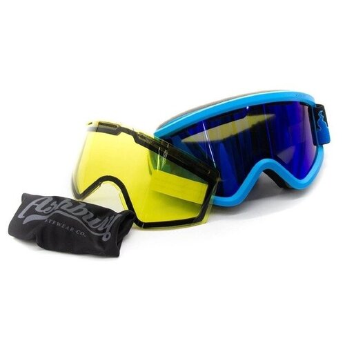 ASHBURY Team Jibgurl (Blue Mirror Lens/Yellow Spare)