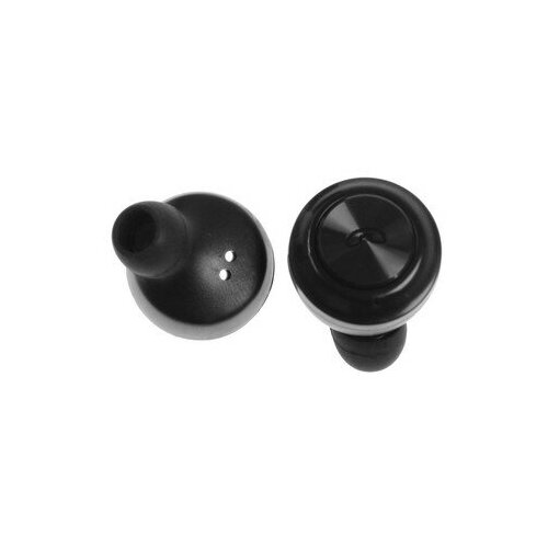 Наушники беспроводные LuazON VBT 121 вакуумные Bluetooth 50 300 мАч бокс черные 234300₽