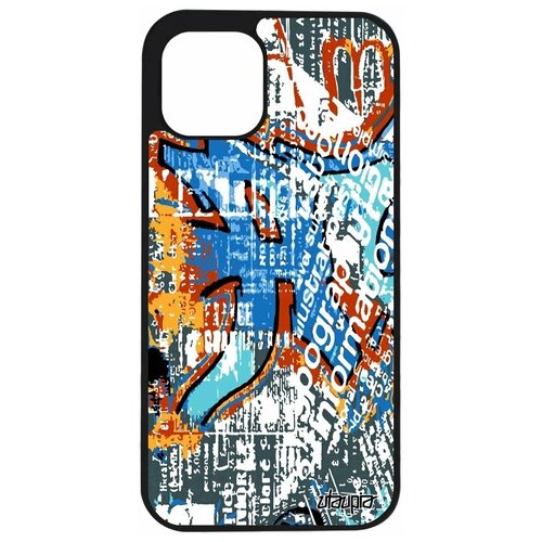 фото Чехол на смартфон iphone 12 pro, "стрит- арт" тег текст utaupia