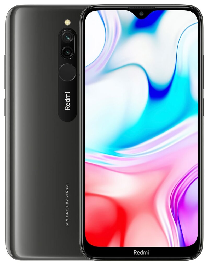 Смартфон Xiaomi Redmi 8 4/64GB CN, черный оникс