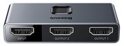 Адаптер Baseus Matrix HDMI Splitter (CAHUB-BC0G) Серый