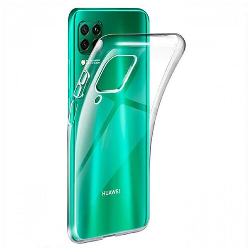 Clear Case Прозрачный TPU чехол 2мм для Huawei P40 Lite / Nova 6 SE / Nova 7i