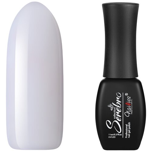 Гель-лак для ногтей Serebro Камуфляж №04 для френча, 11 мл