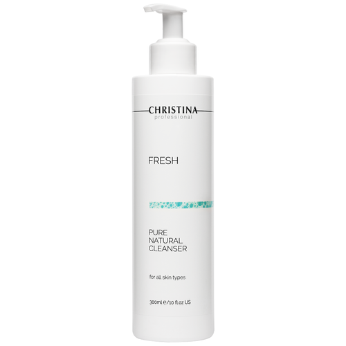 Christina натуральный очищающий гель для всех типов кожи Fresh Pure Natural Cleanser, 300 мл, 300 г натуральный очищающий гель для всех типов кожи christina fresh pure