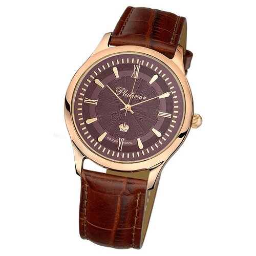 фото Platinor мужские золотые часы конфетти, арт. 57630.822