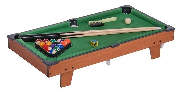 фото Настольный минибильярд "Премиум" 70 с комплектом аксессуаров