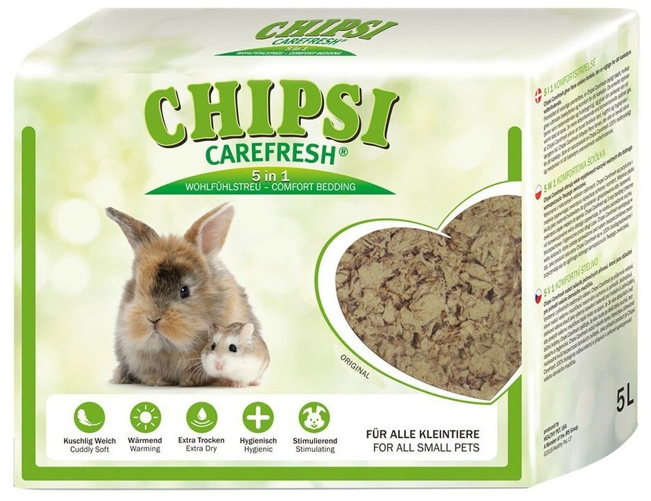 Наполнитель целлюлозный Carefresh Original 1шт. в уп.