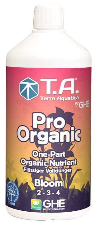 Удобрение цветения Terra Aquatica Pro Organic Bloom 1л