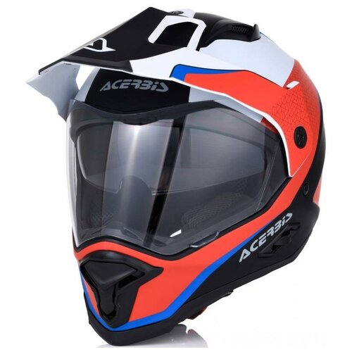 фото Шлем эндуро acerbis reactive graffix, цвет красный/белый